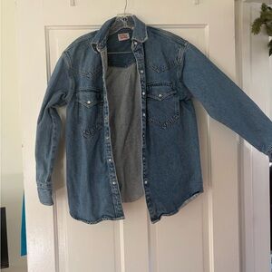 Levi's Classic Blue Denim Shirt